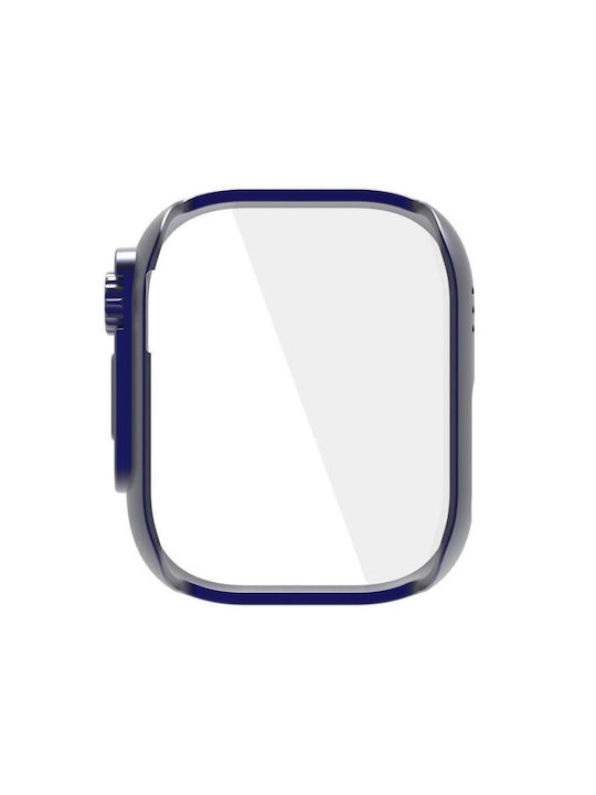 Ultra Tempered Film Protective Case Plastikhülle in Blau Farbe für Redmi Watch 5 Lite