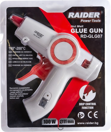 Raider RD-GLG07 Pistol de lipit cu adeziv pentru tije de silicon 11mm