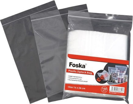 Foska Σακουλάκι Sicherheit Zip 4x6cm 200Stück