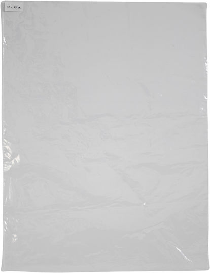 Polyethylene (PE) Packaging Bag 17x28cm 100pcs