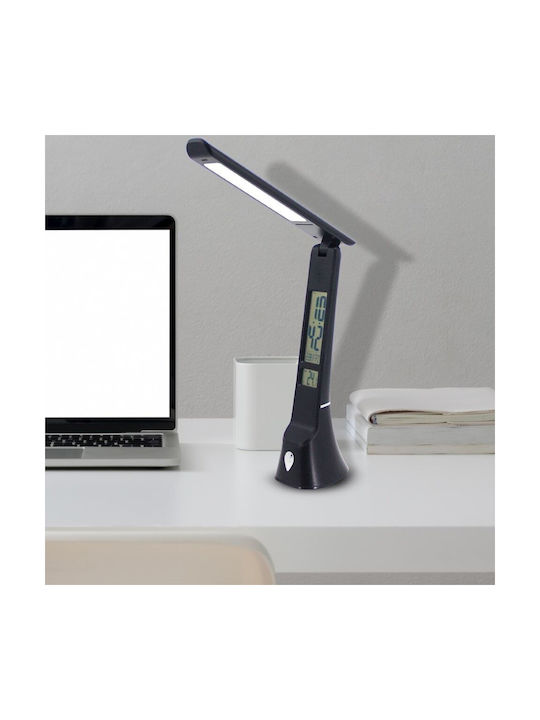 Eko Light LED Φωτιστικό Γραφείου σε Μαύρο Χρώμα