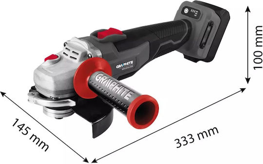 Graphite Grinder 125mm Battery Brushless with Speed Control 18V Solo