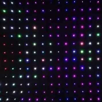 Luminițe Inteligente LED 3 m x 300 cm RGB USB Tip Perdea Inimi