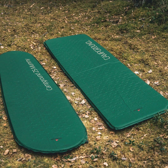 Robens Campground 30 Self-Inflating Single Camping Sleeping Mat 183x51cm Thickness 3cm in Green color