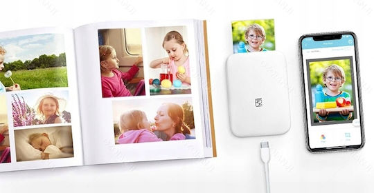 Zink-Fotopapier Mobiler Fotodrucker Laser 20 Stück 2x3