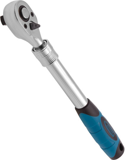 Gross Teleskopisch Ratschen 72 Zähne mit Vierkant 1/2" Länge 44.5cm.