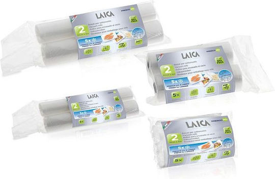 Laica VT3505 Σαγρέ Σακούλες για Συσκευές Vacuum 280mm x 3m 2 Ρολά