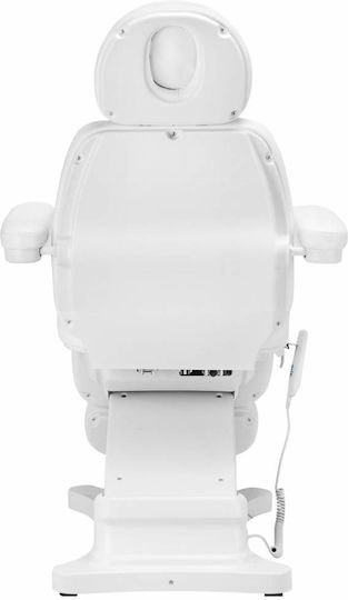 Pat estetic electric scaun clasic 4 motoare leagăn alb