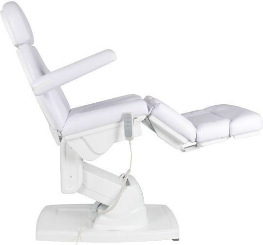 Pedicure Chair with Adjustable Height White