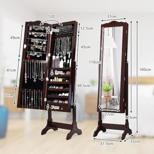 Costway Ορθογώνιος 160x41.5cm Costway Ορθογώνιος 160x41.5cm