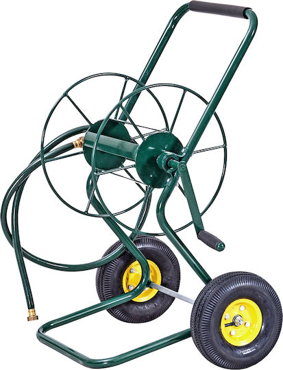 Costway Garden Hose Box for Hose up to 61m with Rewind Handle
