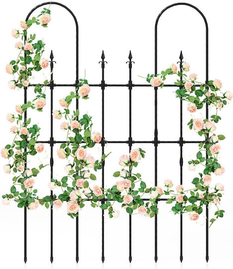 Costway Große Gartenspalier Kletterhilfe 146 x 186 cm Metallrohre PE-Beschichtung GT4272 Costway Große Gartenspalier Kletterhilfe 146 x 186 cm Metallrohre PE-Beschichtung GT4272