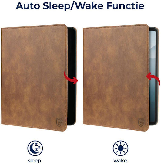 Rosso Flip Cover Brown (Samsung Galaxy Tab S10 Ultra, S9 Ultra)