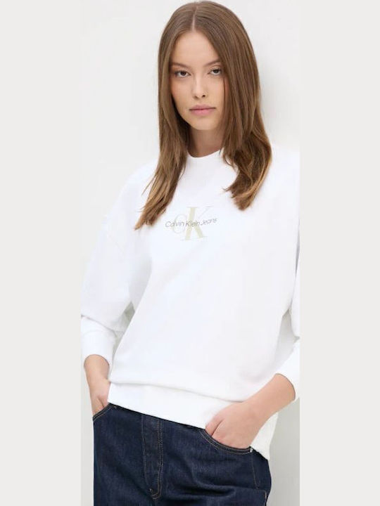 Damen Sweatshirt Weiß