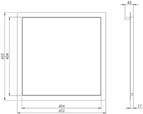 Europlast Πορτάκι Πρόσβασης RLR4040