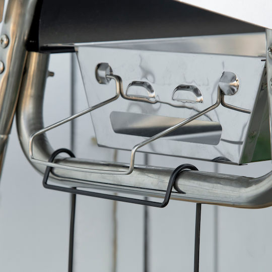 Outsunny Grill Holzkohlegrill 96cmx72cm
