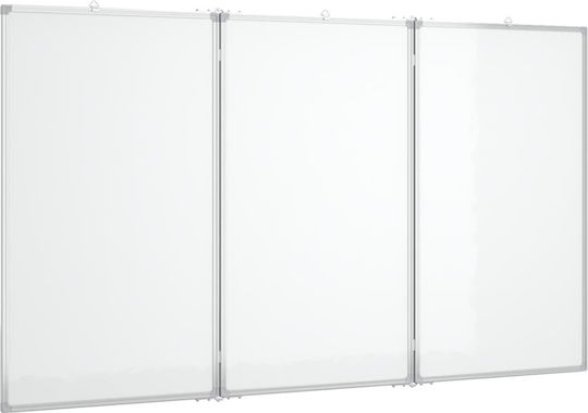 vidaXL Магнитен Дъска за маркери Окачване 120x100см