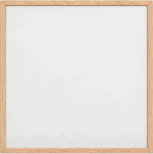 vidaXL Magnetic Hanging Dry Erase Board 40x40cm