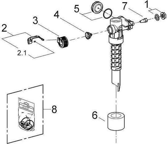Grohe Float for Built-in 43537000