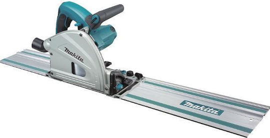 Makita Plunge Circular Saw 1300W with Speed Control and with Dust Extraction System
