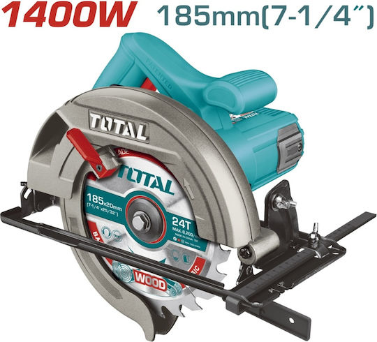 Total Δισκοπρίονο 1400W