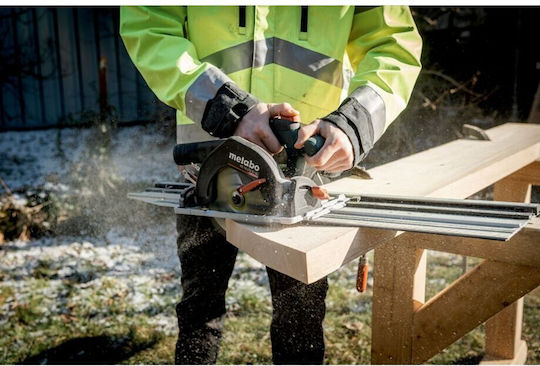 Metabo Ks 18 Ltx 57 Bl Δισκοπρίονο με Σύστημα Αναρρόφησης