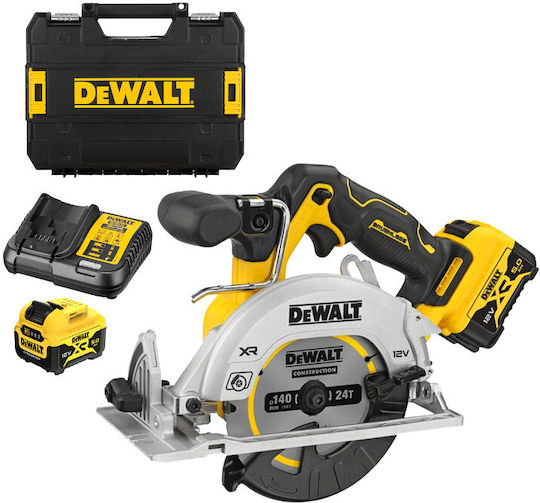 DEWALT DCS512P2 Циркулярна пила 2x5Ах със Система за Изсмукване