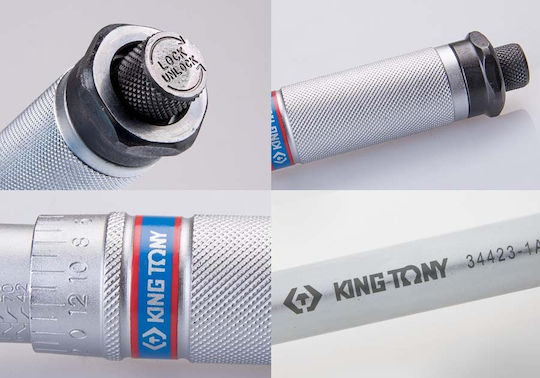 King Tony Torque Wrench 1/2" 42-210 Nm 45cm