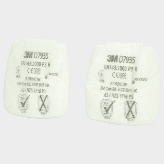 3M Προφίλτρα Μάσκας 2τμχ