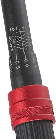 Tvardy Δυναμόκλειδο Καρέ 3/8" Ροπής 60-60 Nm με Μήκος 30εκ.