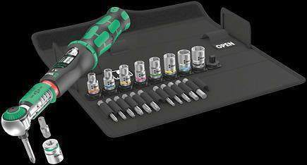 Wera Safe-Torque A 2 Set 1 Torque Wrench 1/4" 2-12 Nm