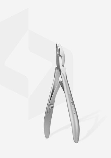 Alezori Smart 10 Πενσάκι Επωνυχίων Inox Δύο Ελατηρίων 10εκ. με Πάχος Λεπίδας 5mm
