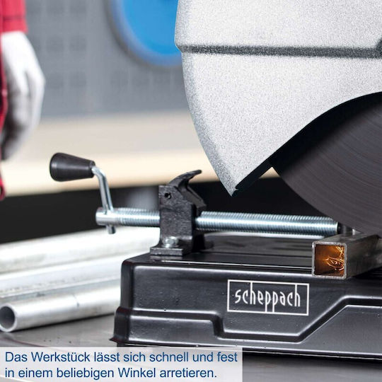 Scheppach Δισκοπρίονο Κοπής Μετάλλου MT150 με Ισχύ 2.6kW