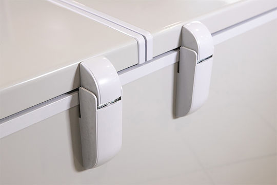 Ventus Επαγγελματικός Καταψύκτης Μπαούλο 677lt & 325W με 2 Πόρτες Π194.5 x Β79.7 x Υ82.5εκ.