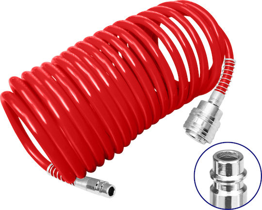 Emtop EAHE0501 Furtun de aer Spiral 5m