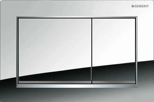 Geberit Sigma 30 Flush Plate Dual Flush Chrome Glossy