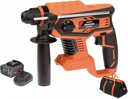 Krausmann Κρουστικό Σκαπτικό Πιστολέτο Μπαταρίας Brushless 20V Solo με Υποδοχή SDS Plus U98020-15B