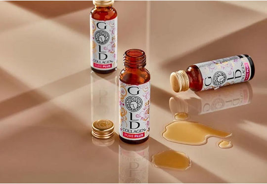 Gold Collagen Gold Collagen Pure Plus Cu Vitamina C Acid Hialuronic Și Biotină 50ml Pure