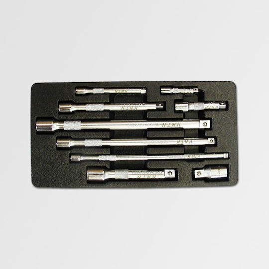Honiton Ratchet Extension 1/2" / 1/4" / 3/4" 9pcs