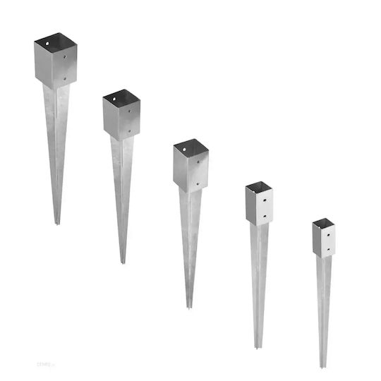 Showood Base for Pergola made of Metal 15x10.1cm 1pcs Nailer
