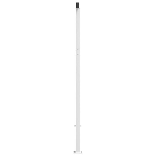vidaXL Στύλοι Τέντας 300x245cm Λευκοί