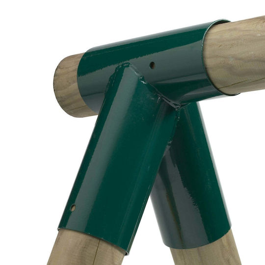 Showood Σύνδεσμος for Arbour from Metal 1pcs Στρογγυλός για Δοκό Ø10cm