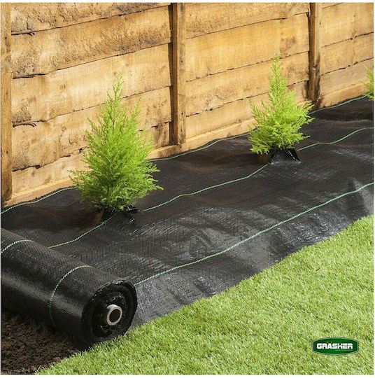 Grasher 101004 Ground Cover Fabric 95gr/m² 4x50m Black