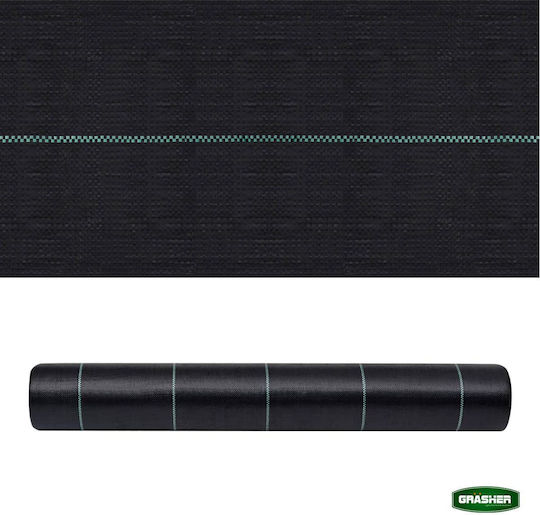 Grasher Fabric Ground Cover 95gr/m² 1.5x50m Black