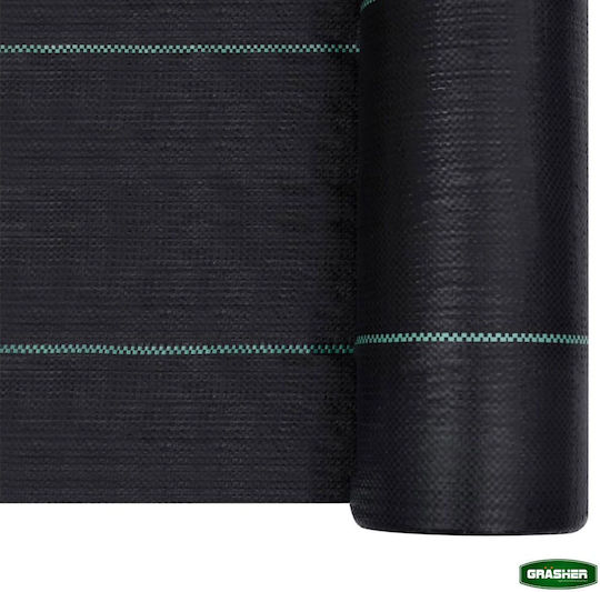 Grasher Fabric Ground Cover 95gr/m² 1.5x50m Black