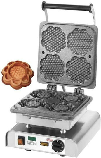 Neumarker Waffle Tart I Fabricație Comercială De Gofre Single Deschidere La 90° 12-40736DT