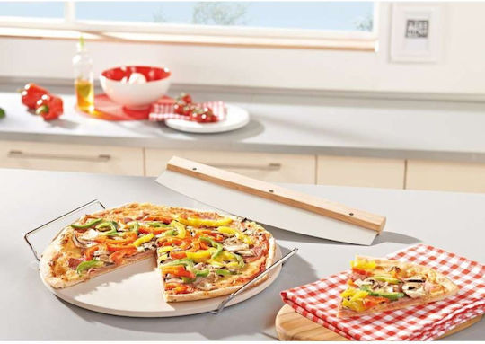 Leifheit Backblech Pizza Beidseitig mit Keramik Wohnung Oberfläche 33cm