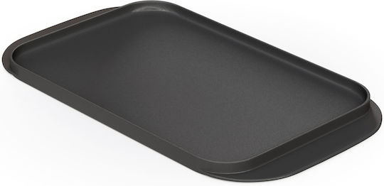 Thermogatz Baking Plate Double Sided with Cast Iron Flat & Grill Surface No 3 48x26x2cm