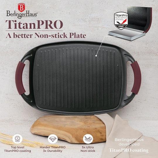 Grillplatte 47 cm Berlinger Haus BH 8047 Leonardo