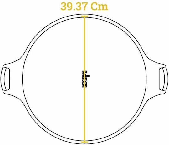 Lodge Плоча за Печене Плочи за печене на пица Чугун 38.1x38.1см.